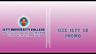 Institute Of Science Trade & Technology (Istt) I Ieee Istt Sb Promo