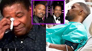 Denzel Washington CRIED about Jamie Foxx being Hospitalized “HE GONE”