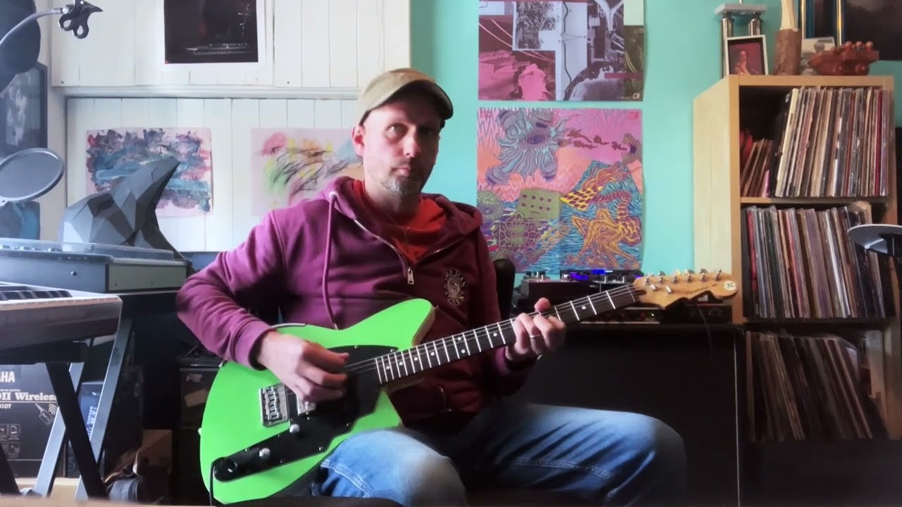 Killing Joke Wintergardens Guitar Cover - Reverend Hotshot Jr, BluGuitar Amp 1 Iridium and PA:CE ADT