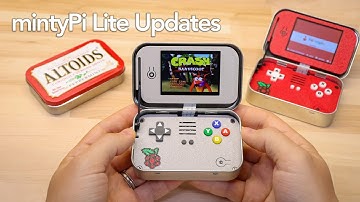 Crash Bandicoot in a mint tin?? mintyPi Lite Updates and FAQs