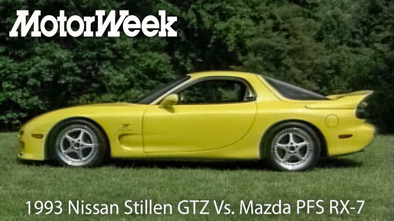 1993 Nissan Stillen GTZ vs. Mazda PFS RX-7 | Classic Review – Video