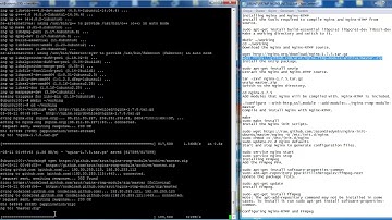 Ubuntu Rtmp Nginx Server install part 1