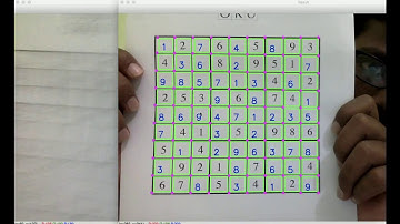 Solving Sudoku through image processing !!!