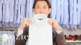 ホリゾンタルカラーシャツについて｜シャツの専門店 ozie