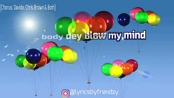 Blow my mind- Davido ft chris brown (Official Lyrics Video)
