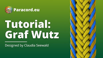Graf Wutz Paracord Knot | Claudia Seewald | DIY Paracord Dog Collar Tutorial for Beginners