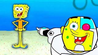 guys look a fake Spongebob characters