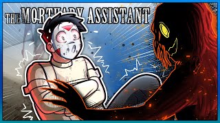 This game made me so DELIRIOUS | The Mortuary Assistant Scary Funny Moments
