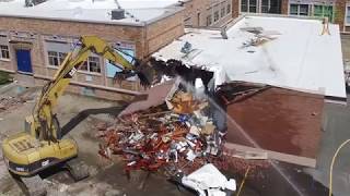 Bond at work: Demolition begins at Wilson Elementary