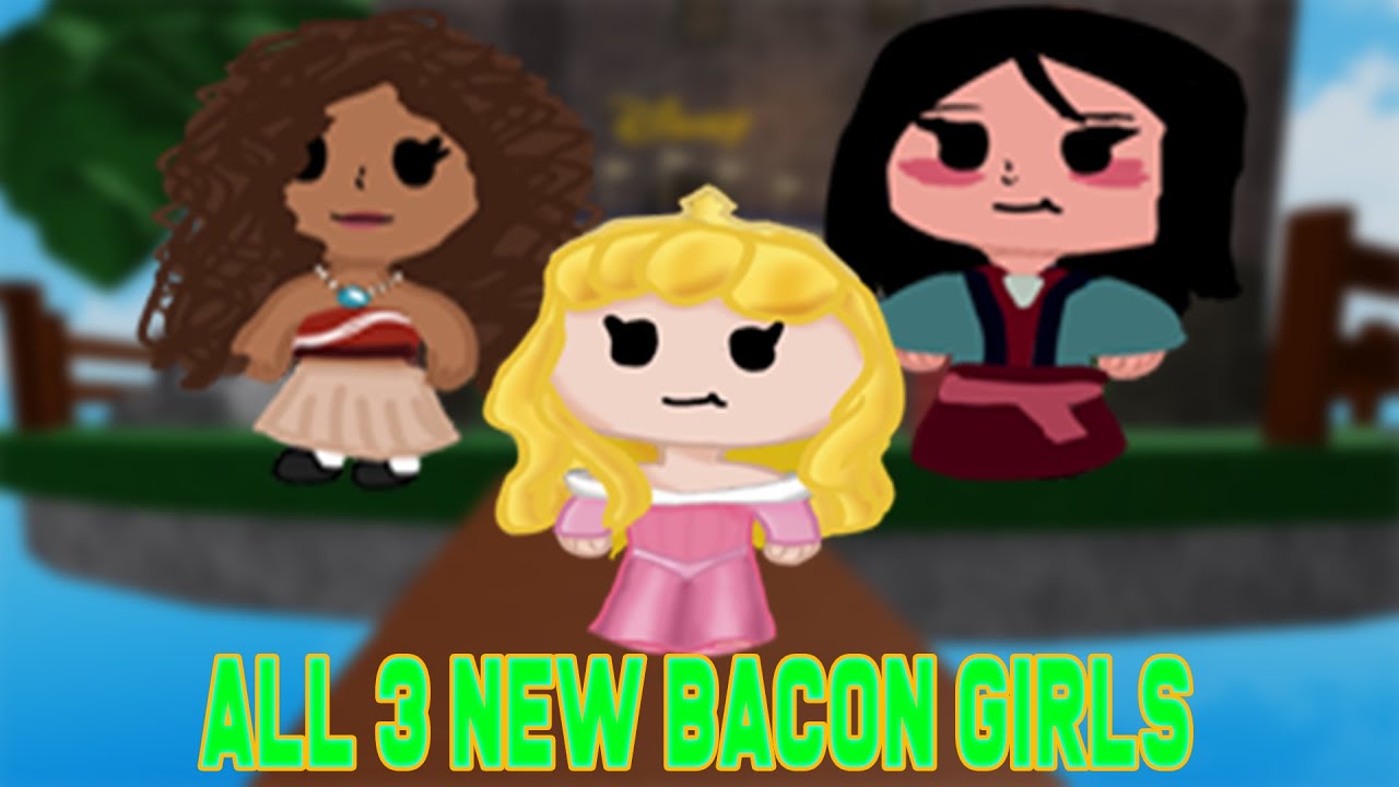 UPDATE - How To Get ALL NEW BADGES in Find The Bacon Girls - ROBLOX 