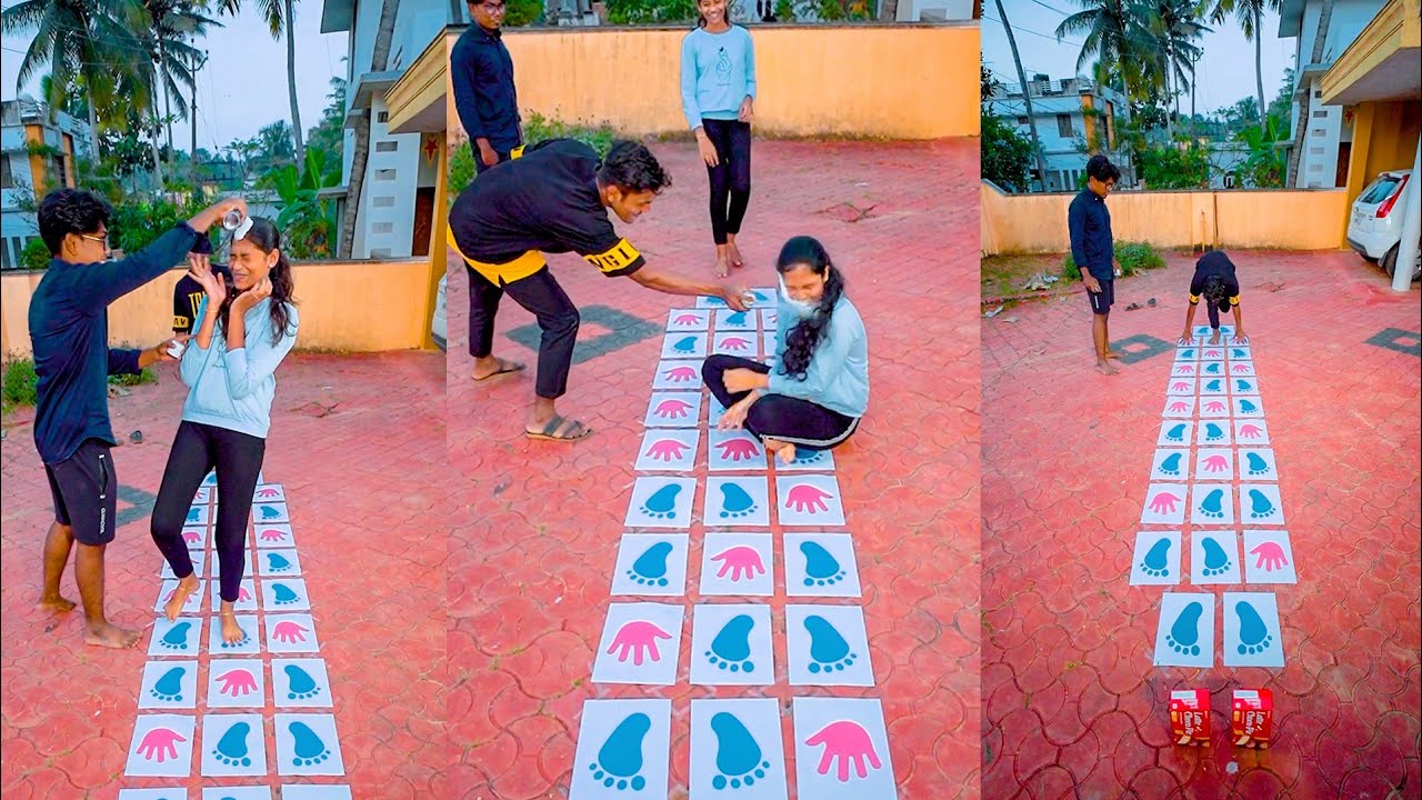 Both Hands & Feet placing Challenge 