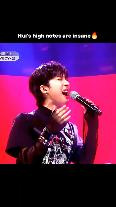 vocal king Hui!#hui #leehoetaek #boysplanet
