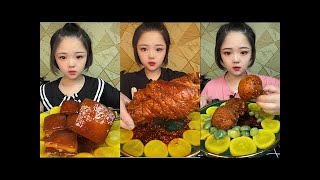 ASMR CHINESE MUKBANG FOOD EATING SHOW | Xiao Yu Mukbang 32