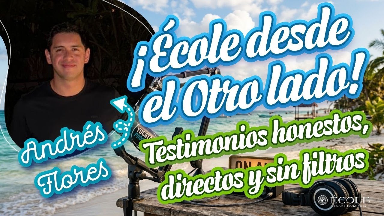 🔥 ¡NO LO PODRÁS CREER! 😱 Andrés Flores Revela su Experiencia con ÉCOLE desde el Otro Lado 🏡✨