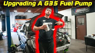 Upgrading An Infiniti G35 Fuel Pump!