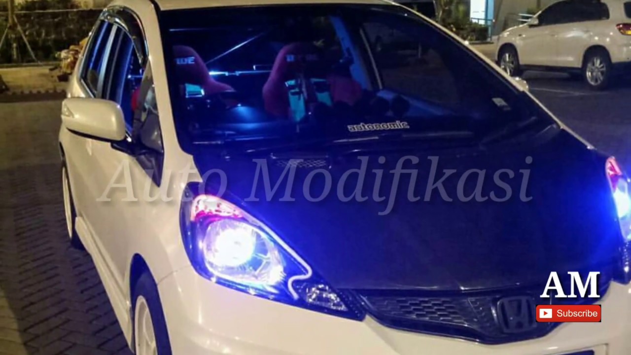 Honda Jazz Rs Ge8 Elegan Lampu Proyektor Led Stance Jazz Rs Putih