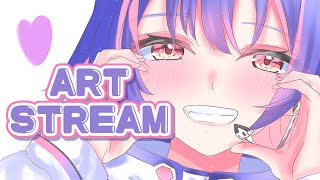 【ART STREAM】ayo drawing time??【#VSPOEN #RikoSolari】