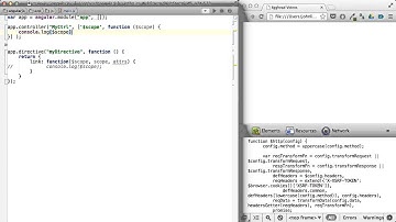 Egghead.io - AngularJS - $scope vs. scope