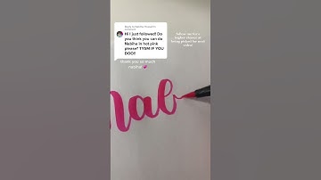 writing names in calligraphy pt. 885! #nabiha #shorts