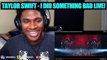 was this Thor!? Taylor Swift - I Did Something Bad (Live Reputation Stadium Tour HD) | REACTION