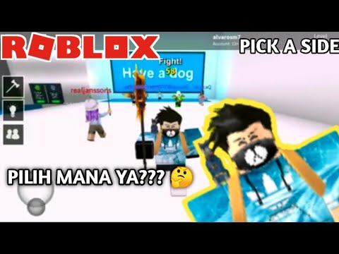 Bermain Roblox Pick A Side Roblox Indonesia Youtube - roblox pick a side what side youtube