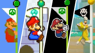 Evolution of Mario Hitting the Top of the Goal Pole (1985-2021)