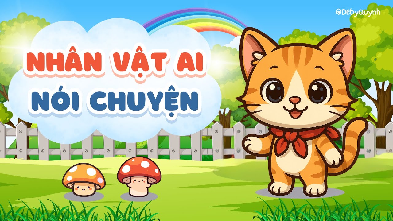 Cách tạo nhân vật hoạt hình AI nói chuyện miễn phí - Dùng cho bài giảng, thuyết trình, lớp học