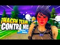 HACEN TEAM CONTRA MI EN SOLITARIO! | FORTNITE