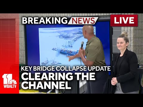 LIVE: Maryland governors update on Key Bridge collapse 