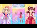 Aikatsu on Parade! Raki Kiseki and Wakaba Harukaze when AIkatsu Friends!