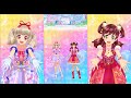 Aikatsu on Parade! Raki Kiseki and Wakaba Harukaze when AIkatsu Friends!