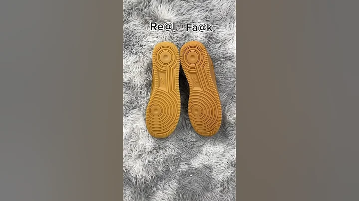 Real Vs Fake Wheat Supreme Air Force 1 #sneakerhead #sneakers #viral