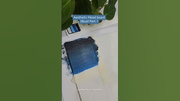Thumbnail of 🎨🔵 PART 1: Creating an Aesthetic Mood Board in Blue ! 💙🌟