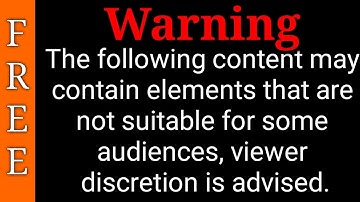 Disclaimer Intro