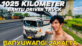 1025 KILOMETER‼️BANTU DRIVER TRUCK PERJALANAN PULANG DARI BANYUWANGI MENUJU JAKARTA