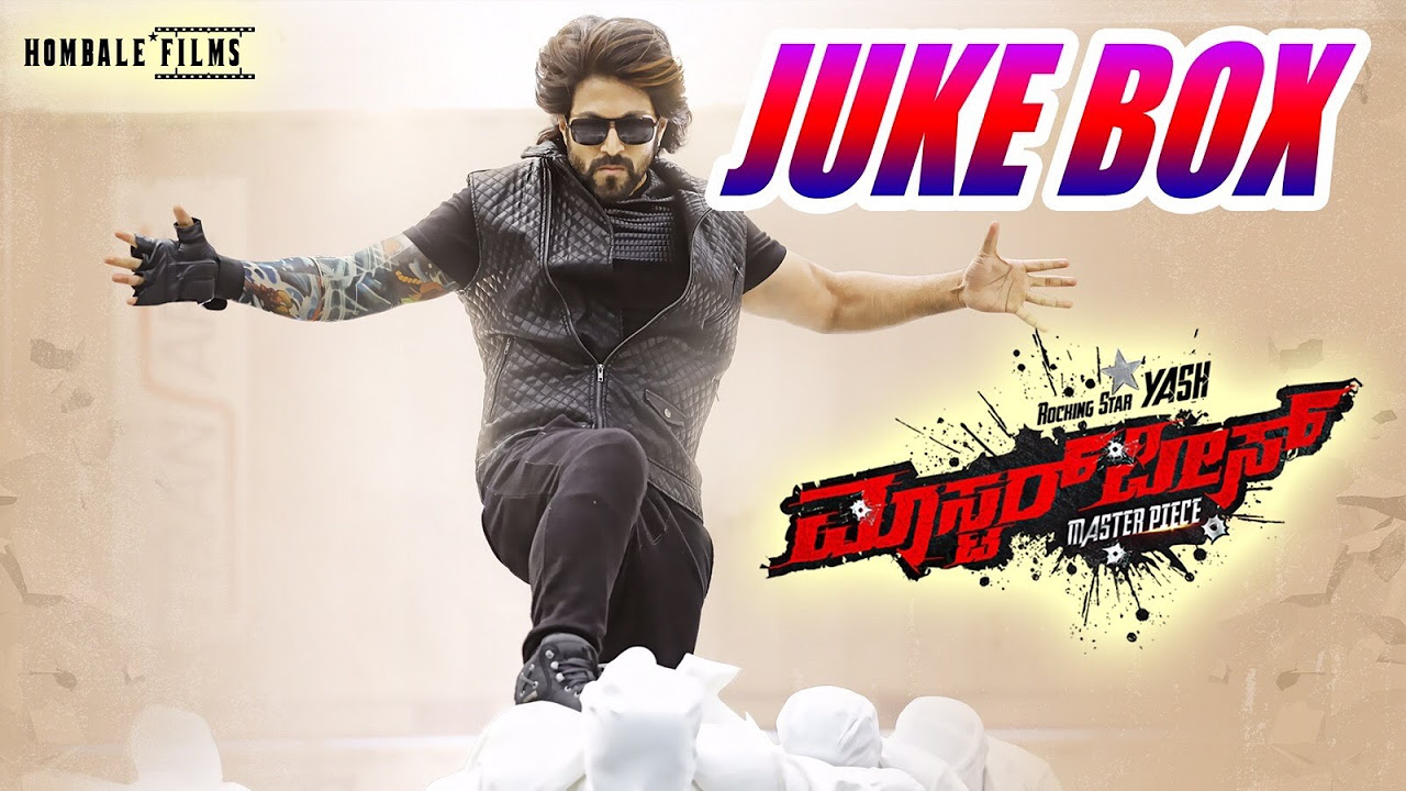 Masterpiece  Juke Box  RockingStar Yash  Shanvi  V Harikrishna  Manju Mandavya  Hombale Films