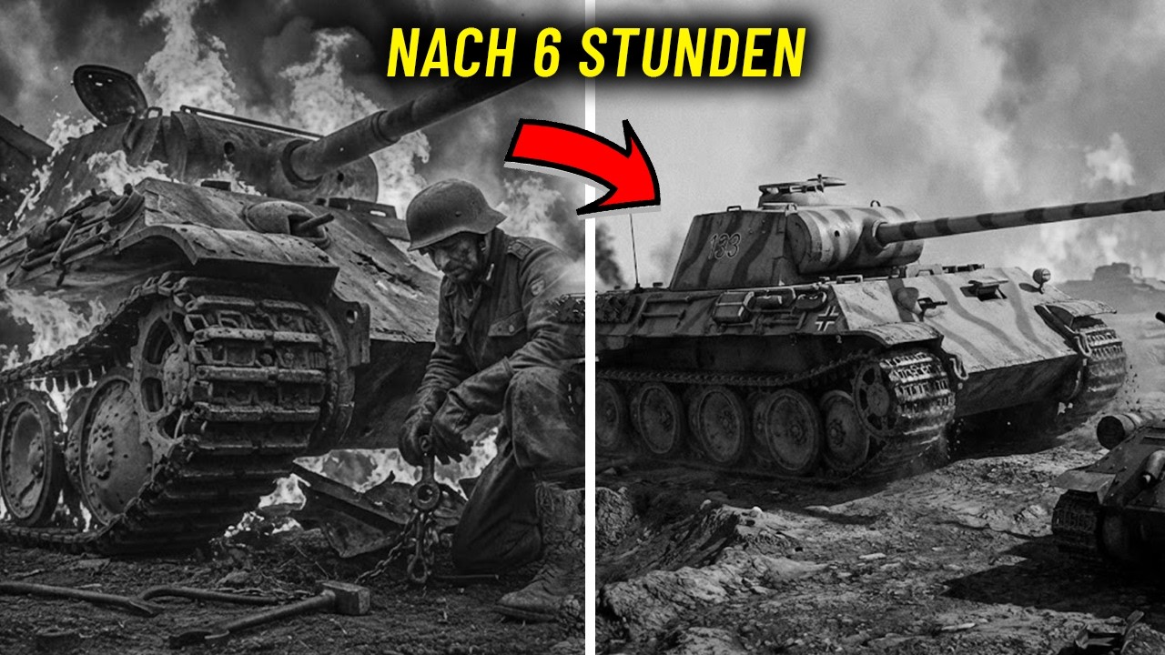 Wie ein deutscher Mechaniker die ‚kaputte' Panther-Getriebe in 6 Stunden reparierte