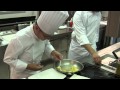 Beck cooks a pasta dish at 3 Michelin La Pergola, Rome