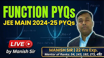 Quadratic Equations PYQ Marathon 🔴 | JEE Main 2024-2025 All Questions | Live 7–9 PM| Md Shahnwaz Sir
