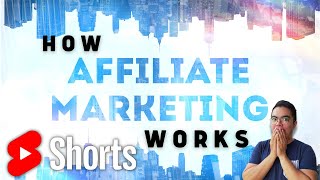 #Shorts How Affiliate Marketing Works 2022