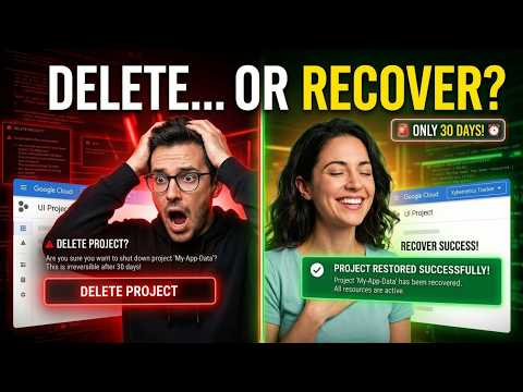 How do I delete and restore projects in Google Cloud?