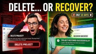 How do I delete and restore projects in Google Cloud?