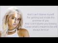 Bebe Rexha ~ Atmosphere ~ Lyrics