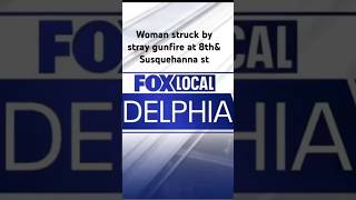 Woman struck by stray gunfire while inside of her home #crime #news #philly #gunviolence #northphil