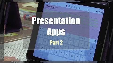 Tech EDGE, Mobile Learning In The Classroom - Episode 27, Presentation Apps: Part 2