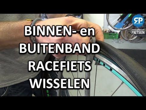 Video: Hoe verwijder je een racefietsband?