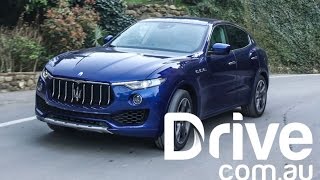 Maserati Levante First Drive Review | Drive.com.au