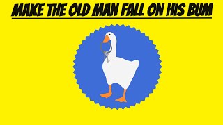 Untitled Goose Game - How To Make The Old Man Fall On His Bum (Quicktips) screenshot 4