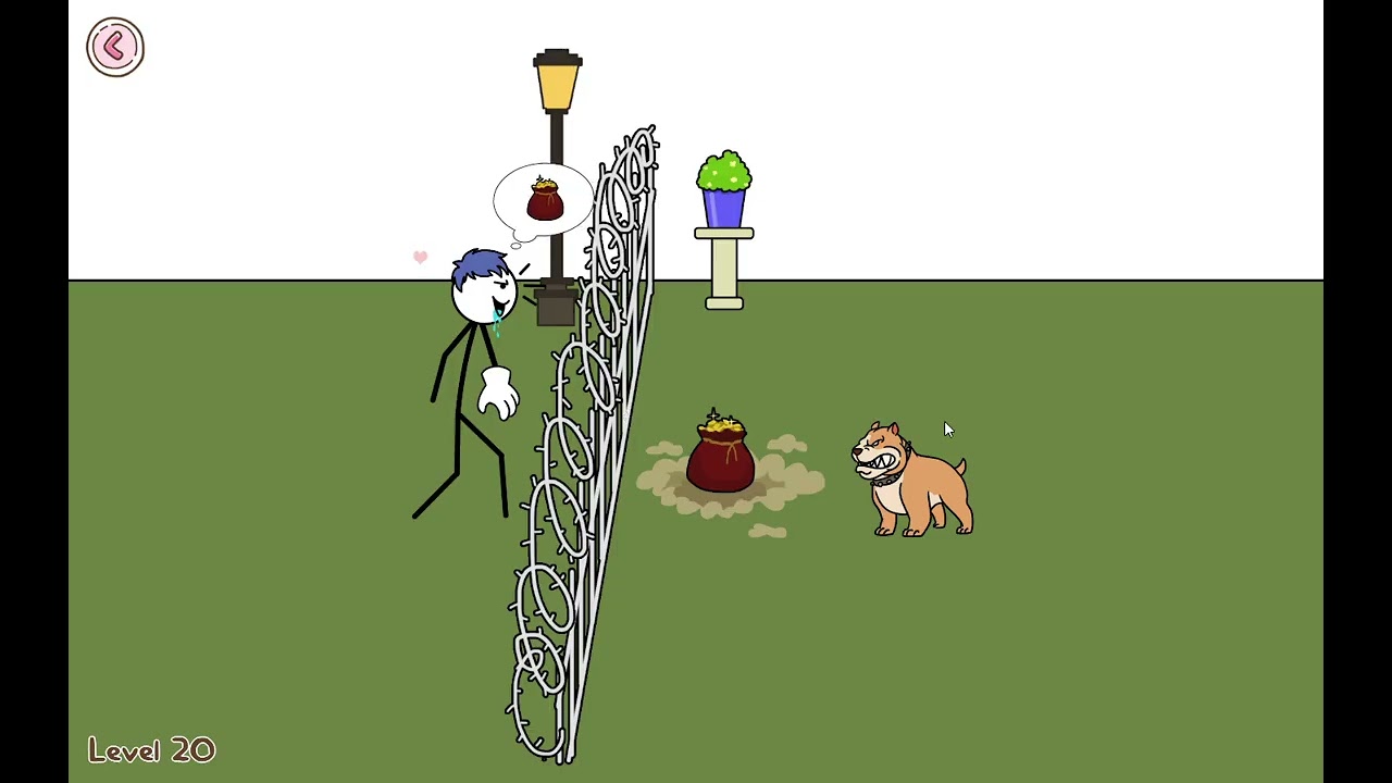 trying to steal stuff in Thief Puzzle