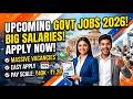 Upcoming Govt Jobs 2026: Don't Miss These! 🚨 #shorts #aayupathshala #viral #video #education #job